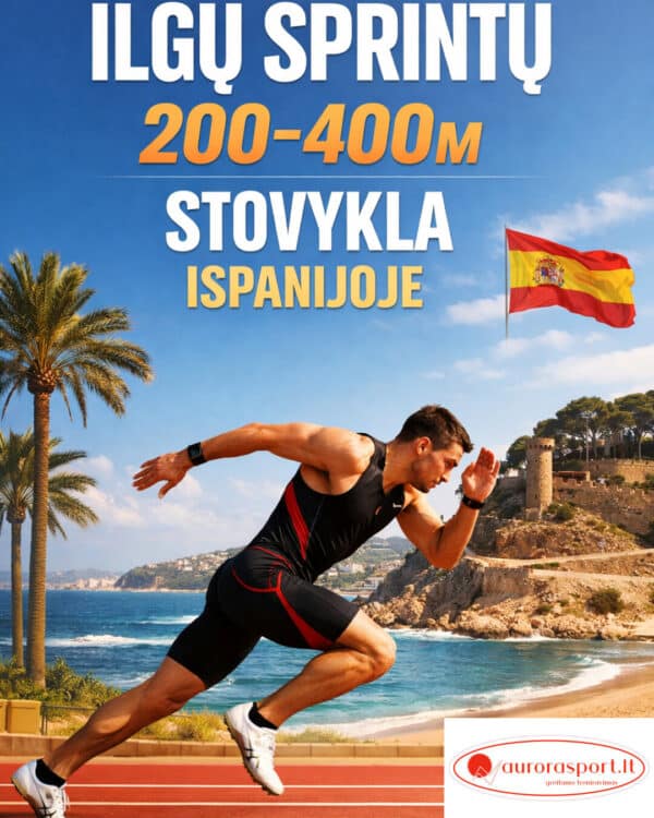 Greitumo stovykla Ispanijoje 2026