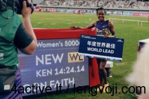 Faith Kipyegon - 4Active Centras - 4Active Centras
