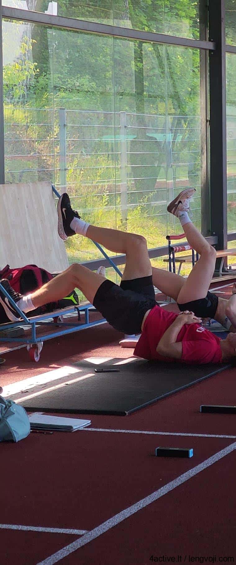 Šerdies stiprinimo pratimai