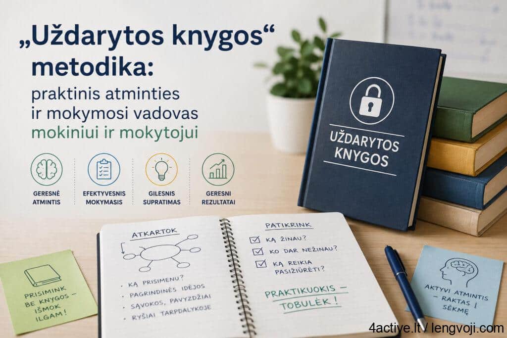 uzuzdarytos knygos metodikadarytos knygos metodika